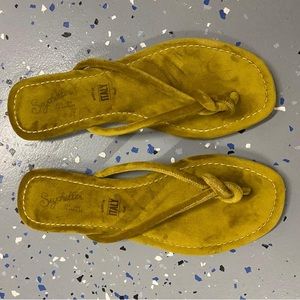 Seychelles Velvet Thong Sandals